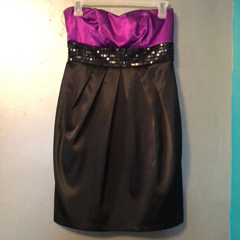 Strapless dress